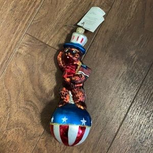 ‘96 Teddy for President Christopher Radko Ornament